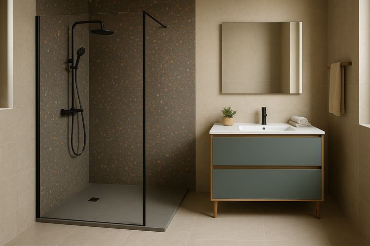 Douche à l'italienne ou cabine de douche : que choisir ?